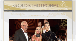 Desktop Screenshot of goldstadtpokal.com